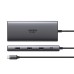 UGreen CM639 10-in-1 USB3.0 Hub Docking Station USB Adapter with USB2.0*2 / USB3.0 / HDMI-Compatible*2 / USB-A&USB-C / RJ45 / SD/TF Card Reader Slot for PC Laptop Huawei Xiaomi MacBook Pro