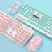 V8 Wired Keyboard Adjustable Backlit Effect Two-color Injection Molding 26 Keys Without Punch Ergonomics Mechanical Feel Gaming Keyboard