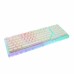 Womier K98 Wired Hotswap RGB Mechanical Keyboard 96% Layout Gateron Mechanical Switch Pudding Acrylic for Mac Windows Gamer