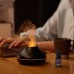 130ml USB Portable Air Humidifier with Color Flame Light Essential Oil Lamp Volcanic Aroma Diffuser