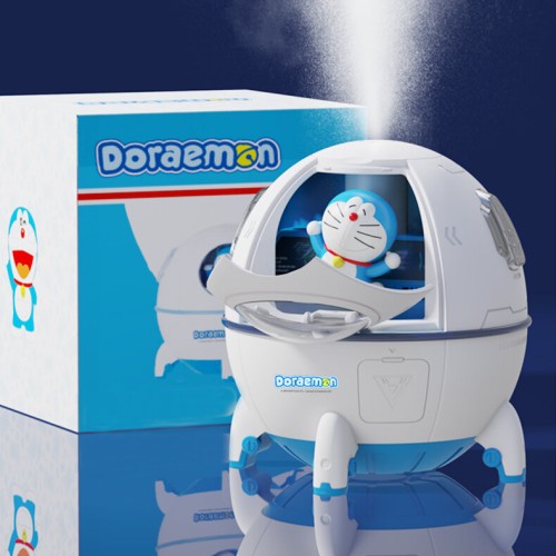 220ML Home Humidifier Cartoon Space Capsule Household Use 1200mAh with Multicolor Ambient Light Type C Rechargeable