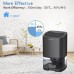 2 In 1 Smart Electric Portable Home Electric Cool Air Dryer Portable 1L Large Capacity Dehumidifier Air Dryer with Colourful LED Night Light for Home Office