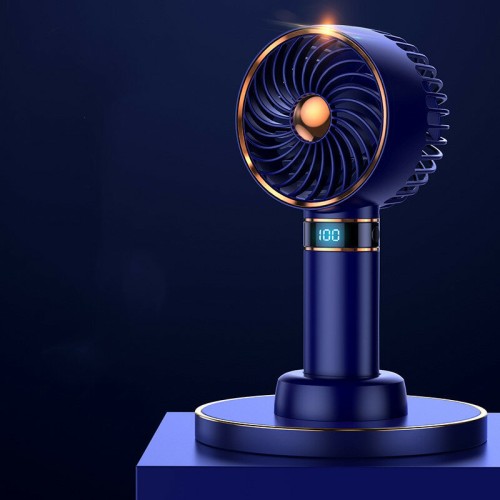 Handheld Mini Fan USB 5000mAh Rechargeable Mini Portable Small Pocket Fan Data Display