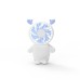 Mini Handheld Fan Portable USB Charging Small Fan Slient Pocket Air Cooler Hand-held Air Conditioner Cooling Fan Outdoor