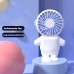 Mini Handheld Fan Portable USB Charging Small Fan Slient Pocket Air Cooler Hand-held Air Conditioner Cooling Fan Outdoor