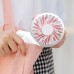 Mini Handheld Fan Portable USB Charging Small Fan Slient Pocket Air Cooler Hand-held Air Conditioner Cooling Fan Outdoor
