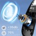 Neck Fan Cooling Rechargeable Air Conditioning Fans Air Cooler 4000mAh Air Conditioner 3 Speed for Outdoor Sports