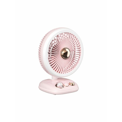 Outdoor Mini Home Rotating Bobblehead Fan USB Charging Three Speed Large Wind Fan