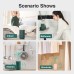 Portable Air Purifier LED Digital Display Wireless Odor Removal Negative Ion Generator for Car and Home