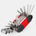 16 In 1 Bicycle Multitool  Repair Tool Kit With Bike Tire Levers Hex Wrench  For Road Mountain Bikes Accessories