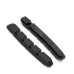 1 Pair PROMEND Bicycle V Brake Pad Non-Slip Rubber Blocks All Weathers Noise Reduction Outdoor Riding Repair Tool