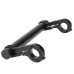 1pc Carbon Fiber Bike Handlebar Extender Bracket, Flashlight Holder Extension Bracket For Outdoor Bike Accessories