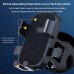 1s Quick Lock Bicycle Phone Handlebar One Hand Operation Shock-absorbing Stable Mobile Protection Rearview Holder for 4.2-7.2 inch Phones