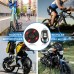 2023 Bike Alarm Light 700mAh Battery 4 Flashing Modes 110dB High Sound Bicycle Bell Horn Anti-theft Electric Waterproof Alarm with Remove Control for Cycling