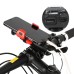 4 In 1 Bicycle Front Light USB Chargeable Phone Holder Bike Horn Cycling Flashlight MTB Power Bank Headlight Bike Accessories