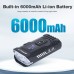 Astrolux® BL04 Digital Bike Headlight 1600LM Dual Distance Beam 6000mAh Portable Power Bank Type-C Charging Memory Mode Waterproof Bicycle Front Light for Electric Bike MTB Bike Flashlight