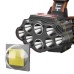 BIKIGHT 4-Modes 8*XPG LED Headlamp USB Rechargeable Long Shoot Camping Head Light 18650 Fishing Lantern Waterproof Head Torch Flashlight