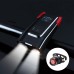 BIKIGHT 4000mAh 6 Modes Induction Bicycle Front + Rear Light Set Smart Headlight With Horn 800 Lumen LED Bike Lamp Cycling FlashLight