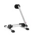 BIKIGHT Aluminum Alloy Bike Stand L-shape Single Biycle Storage Black Floor Rack MTB Road Bike Holder