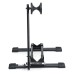 BIKIGHT Aluminum Alloy Bike Stand L-shape Single Biycle Storage Black Floor Rack MTB Road Bike Holder