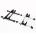 BIKIGHT Aluminum Alloy Bike Stand L-shape Single Biycle Storage Black Floor Rack MTB Road Bike Holder