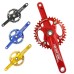 BIKIGHT BCD104 Chainring 32/34/36/38T Mountain Bike Discs Bike Components Round Narrow Wide Chainring Bicycle Chainwheel