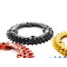 BIKIGHT BCD104 Chainring 32/34/36/38T Mountain Bike Discs Bike Components Round Narrow Wide Chainring Bicycle Chainwheel