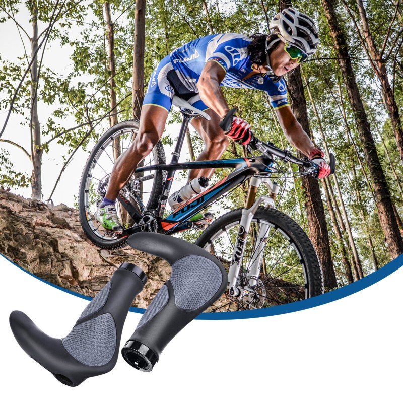 BIKIGHT Bike Grips Non-slip Comfort Waterproof Bike Handlebar Grips for MTB Road Bike