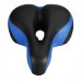 BIKIGHT Wide Bum Cycling Sprung Bike Saddle Bicycle Seat Gel Cushion Comfort Soft Saddles With Reflective Stripe
