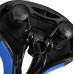BIKIGHT Wide Bum Cycling Sprung Bike Saddle Bicycle Seat Gel Cushion Comfort Soft Saddles With Reflective Stripe