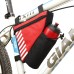 Bicycle Front Frame Triangle Bag Water Bottle Holder Waterproof Bike Bag Storage Basket