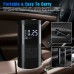 Bike Air Compressor Mini Electrical Air Pump with LED Lamp Power Bank Function Portable Wireless Tire Inflatable Pump Inflator