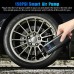 Bike Air Compressor Mini Electrical Air Pump with LED Lamp Power Bank Function Portable Wireless Tire Inflatable Pump Inflator