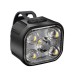 Bike Headlight 1000mAh Battery 4 Light Modes Type-C USB Charging Waterproof Lightweight Front Light Taillight for Night Cycling