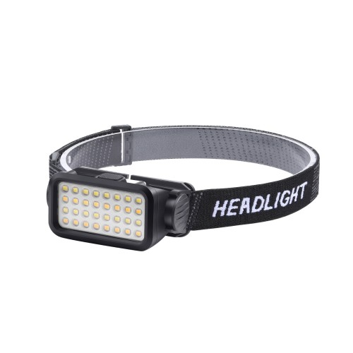 COB LED Headlight 5 Mode Type-C Rechargeable HeadLamp Hiking Camping Lamp Outdoor Work Light