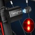 CYCLINGBOX Bike Taillight Magnetic Induction Self-generating Waterproof Lightweight Rear Light for Night Cycling