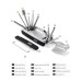 GIYO Multifunctional Bike Tools 13 in 1 Wrench Allen Key Tire Lever Cycling Chain Tools Bicycle Repair Mini Tool Kit for MTB Bike Road Bike Reparation