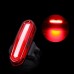 INBIKE Bike Taillight 600mAh Battery 4 Light Modes USB-C Rechargeable Waterproof Bicycle Rear Light for Night Cycling