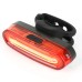 INBIKE Bike Taillight 600mAh Battery 4 Light Modes USB-C Rechargeable Waterproof Bicycle Rear Light for Night Cycling