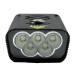 LED Ultrabright Bicycle Light & Taillight Set, MTB Bike Headlamp Bead Flashlight Night Riding Outdoor Lighting Rotary Lamp Saddle Rear Light Bike Accessories
