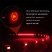 MAGICSHINE SEEMEE 200 Smart Taillight 200Lm Brightness 360° Light Chasing Braking Sensing IPX6 Waterproof USB Charging Safety Cycling Rear Light for MTB Bike Road Bike