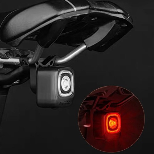 MAGICSHINE SEEMEE 200 Smart Taillight 200Lm Brightness 360° Light Chasing Braking Sensing IPX6 Waterproof USB Charging Safety Cycling Rear Light for MTB Bike Road Bike