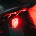 MAGICSHINE SEEMEE 200 Smart Taillight 200Lm Brightness 360° Light Chasing Braking Sensing IPX6 Waterproof USB Charging Safety Cycling Rear Light for MTB Bike Road Bike
