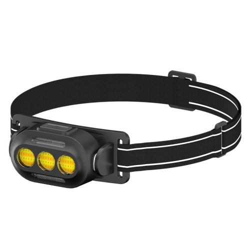 Mini LED Headlamp Comfortable Adjustable Head-Strap Perfect for Camping Night Fishing COB Headlights