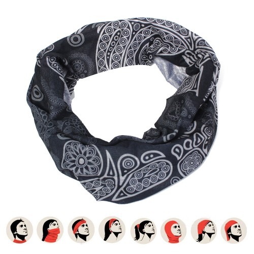 Multifunction Bandana UV-proof Windproof Elastic Face Mask Neck Head Gaiter Cycling Fishing Outdoor