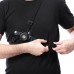 Multifunction Running Warning Light 4 Modes USB Chest Lamp Walking Jogging Bike with Compass for Action Camera Cycling Light