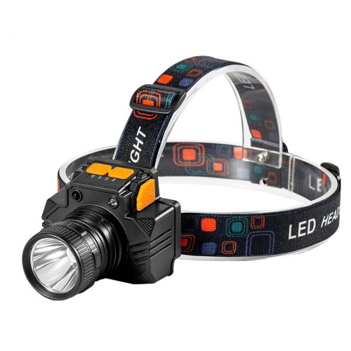 Outdoor Lighting Gesture Sensing Headlamp Rechargeable High Brightness Long Battery Life Outdoor Sports Night Fishing Essential Tool Lamp