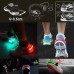 Outdoor Sports Clip LED Shoe Light Night Safety Running Cycling Plastic Light