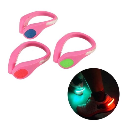 Outdoor Sports Clip LED Shoe Light Night Safety Running Cycling Plastic Light