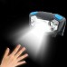 Portable Sensor Headlamp COB LED Head Lamp Flashlight USB Rechargeable Head Torch For Camping Hiking Cycing